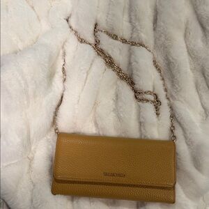 Valentino Brown Leather Crossbody Bag